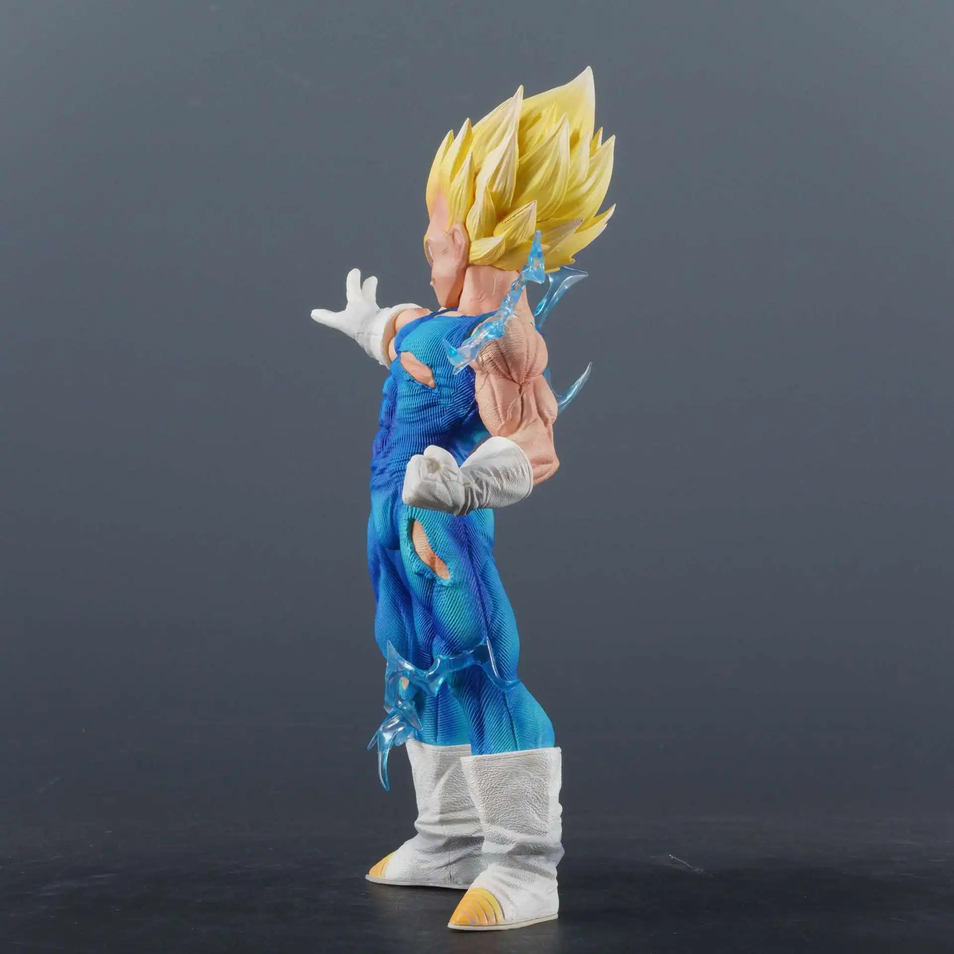 27cm Anime Dragon Ball Z Super Saiyan Majin Vegeta PVC Action Figure Battle Statue Model Kids Toys Doll Gifts