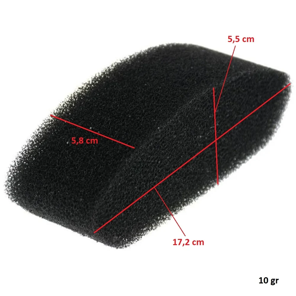 Compatible for Vestel Targa vacuum cleaner wedge sponge filter