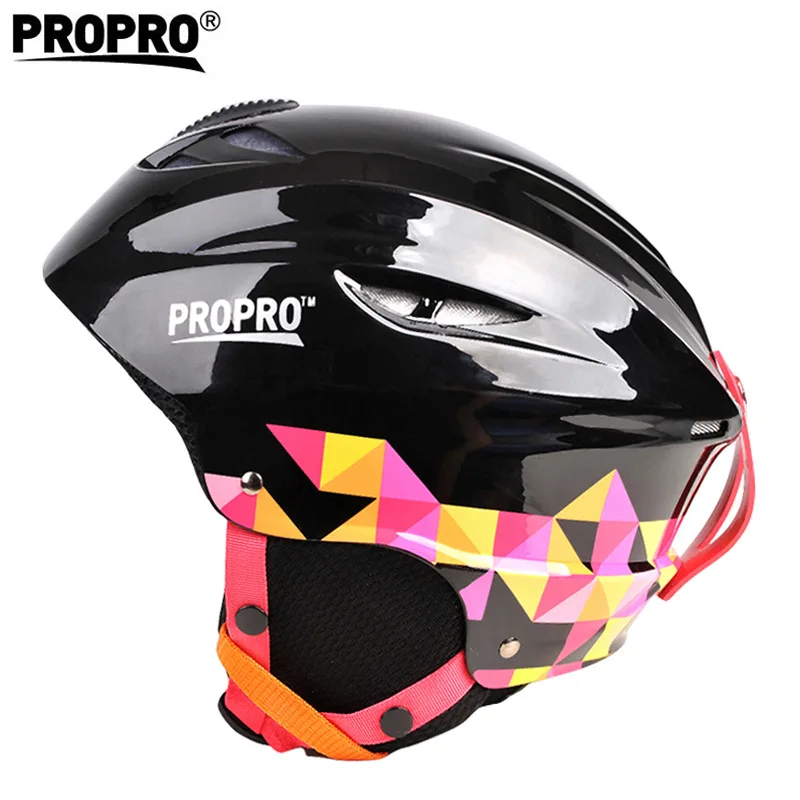 PORPOR Ski Helmet Protective Gear Layers Protection Breathable  Sport Safety Comfortable Snow Adult Mountain Anti-impact Skiing