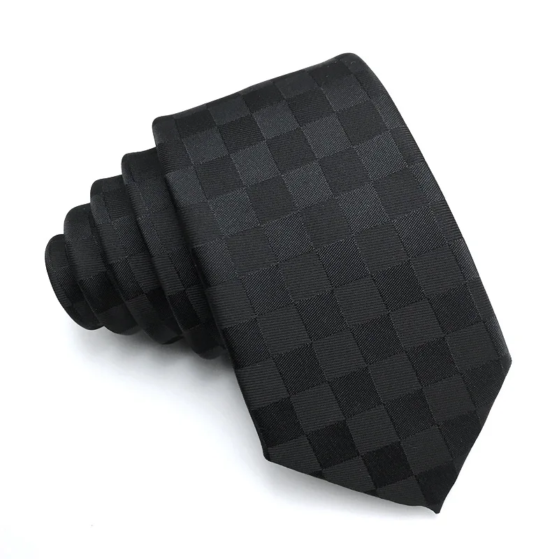 Tie for male and female students, young, fashionable, youthful, campus leisure, artistic, handsome, elegant, trendy black narrow