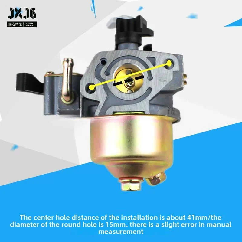 XMSJ Complete Float Carburetor for Outboard Motor & Farm Sprinkler Fit Honda GX100 142F 144F 4-Stroke Gas Engine Boat Water PumP