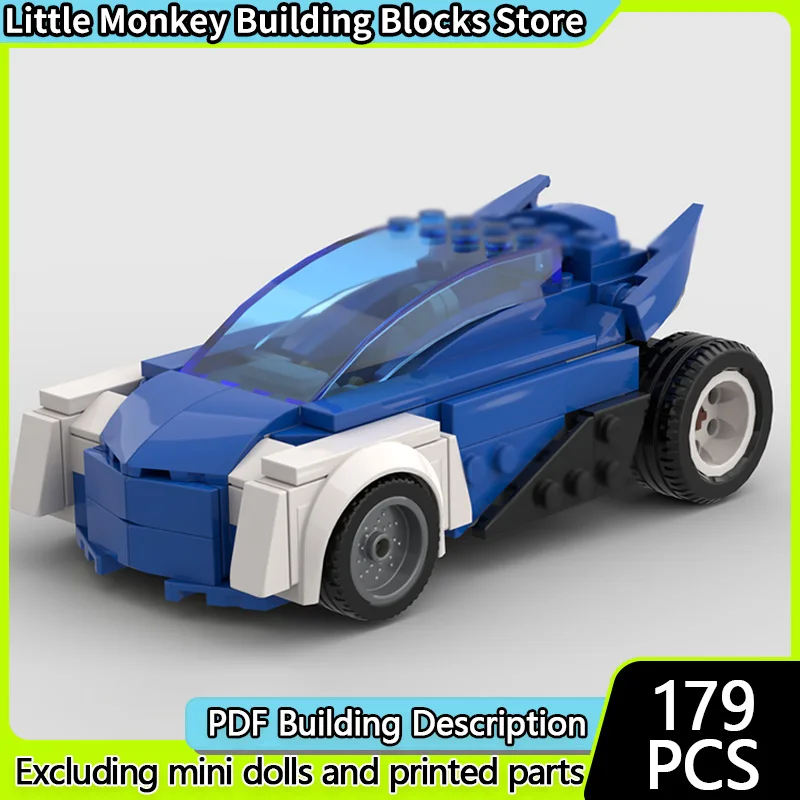 

Popular Movie Model MOC Building Bricks Deformation Mechanical Vehicle Modular Technology Children Holiday Gifts Assemble Toys