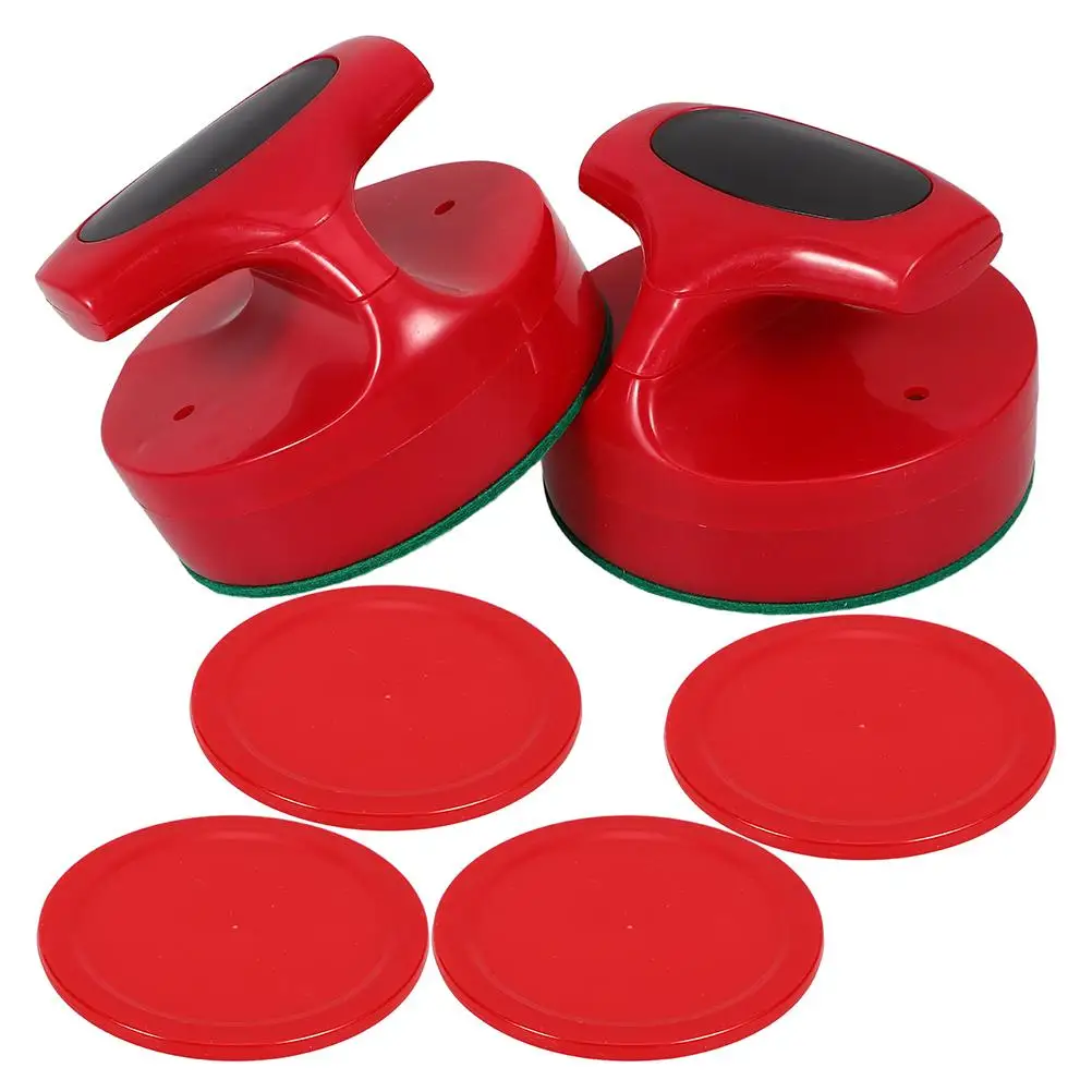

Ice Hockey Air Mallet Small Air Hockey Game Pieces Paddles Mini Strikers Game Pieces Replacement