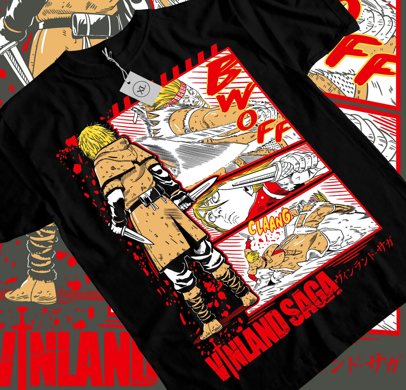 Vinland Saga Thorfinn ,Anime,Askeladd,Manga Shirt,All Size