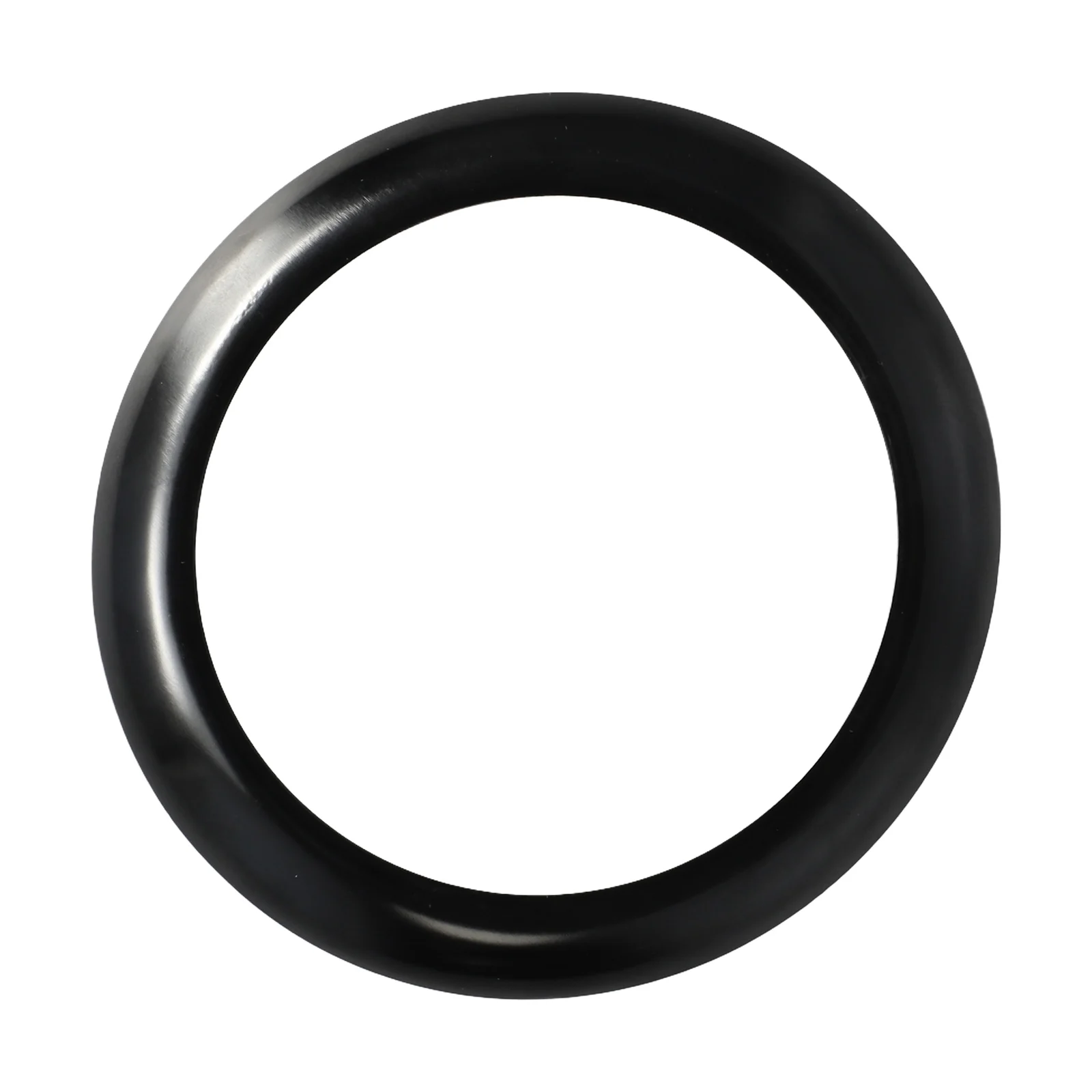 Auto Parts Badge Ring Cover Black 110mm/4.33