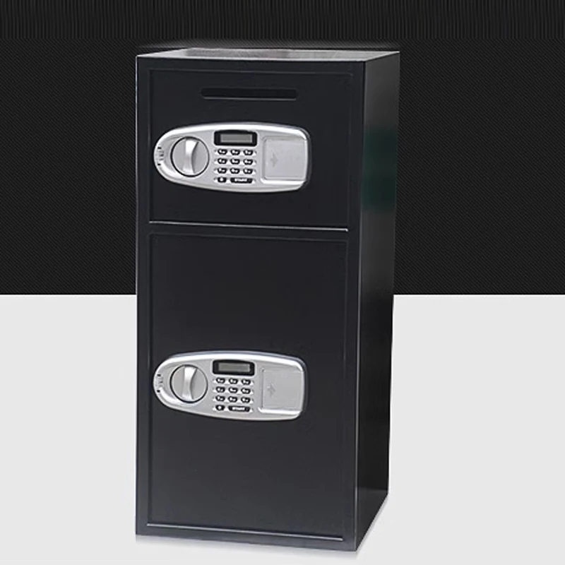 Double layer confidentiality cabinet, electronic password, all steel office documents, safe deposit box, anti-theft