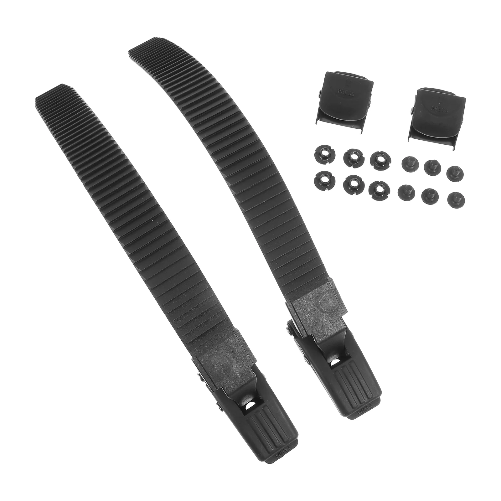 

2 Sets Skate Buckle Easy to Use Straps Professional Skates Lace Tight Shoe Fixation Tools Versatile Belt Adjustable Length