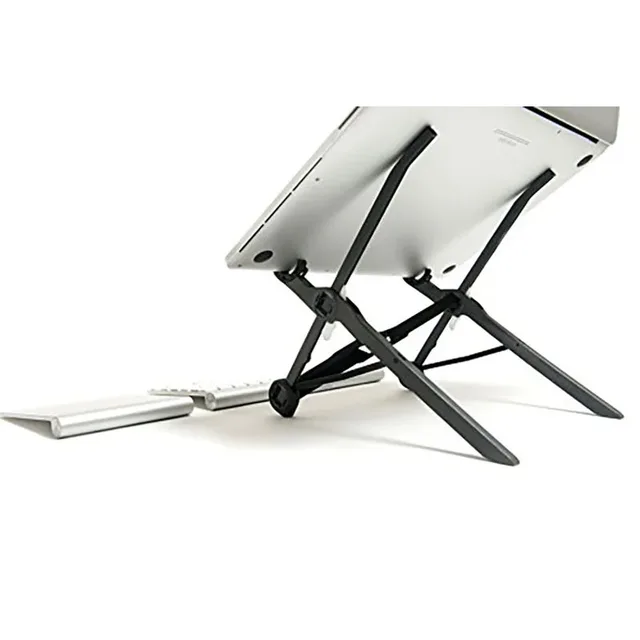 Adjustable Foldable Laptop Stand Anti-Slip Lightweight Ergonomic Notebook Riser Cooling Support Fits 11-15.6 Inch Laptops 3
