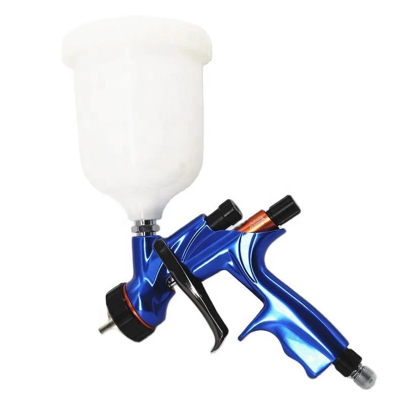 Original brand newHigh Pressure 600cc 1.3mm Nozzle Spray Gun Air Paint Spray Gun HV·LP Spray Gun Varnish Paint Sprayer  Airbrush