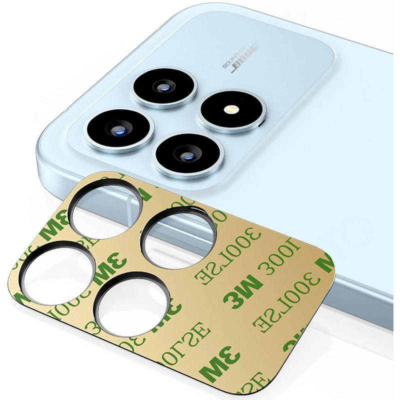 واقيات كاميرا معدنية من الألومنيوم لهاتف Redmi K90 Pro Max واقي شاشة بعدسة مجوفة لهاتف Redmi K90 K90Promax غطاء غشاء حلقي للعدسة