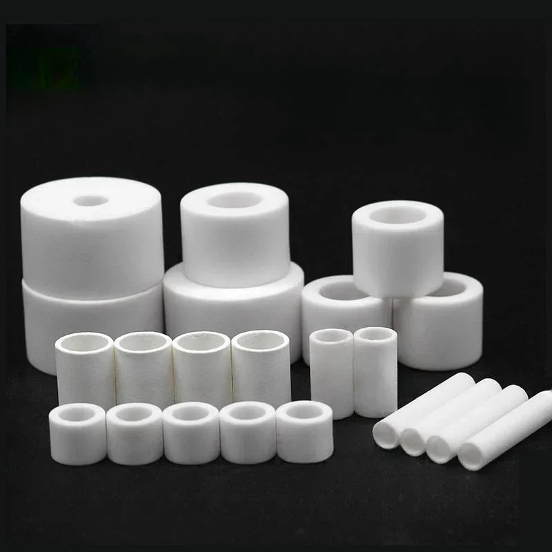 Aluminum Oxide High-pressure Filtering Ceramic Tube Insulation High-temperature Resistant Straight Cylindrical Ceramic Beads