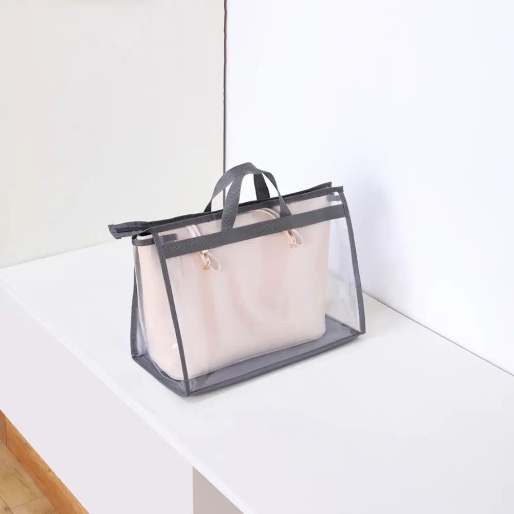 Bolsa de almacenamiento de PVC para viaje, bolso grande, impermeable, transparente, antipolvo