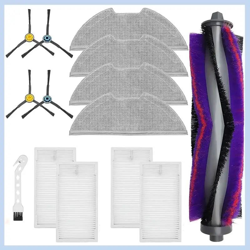 EAS-Per Eureka E10S Nere10s, Per Midea M9, Per Obode A8 A8 Plus Robot Aspirapolvere Accessori Spazzola Laterale Principale Filtri