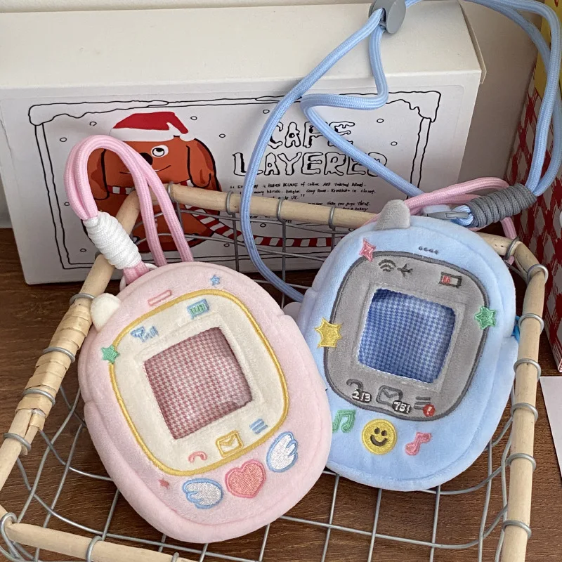 

Два варианта милых чехлов для игровых консолей: мультяшный кошелек для монет и сумка для хранения наушников и карт