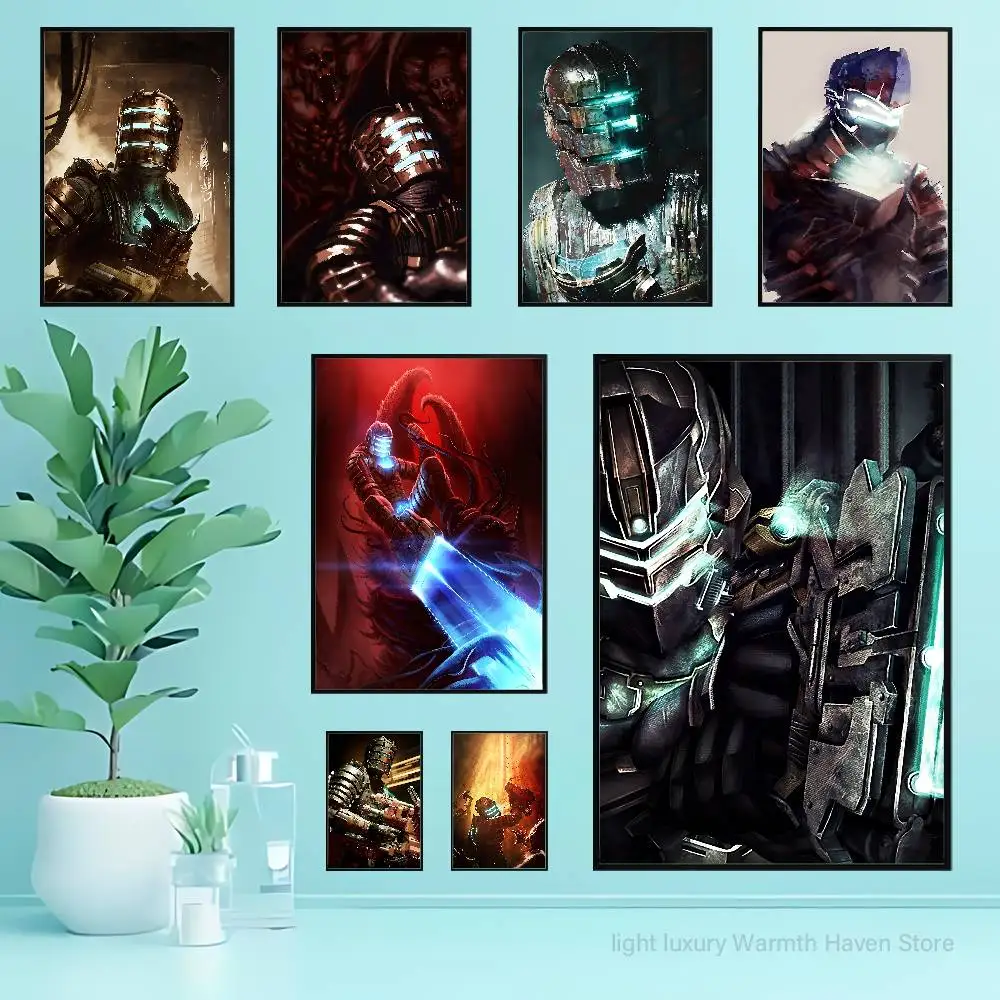Game D-Dead S-Space Poster HD Art Sticky Wall Waterproof Home Living Room Bedroom Bar Aesthetic Decoration