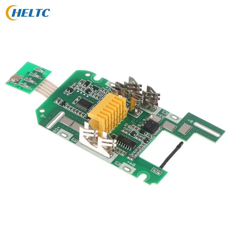 Papan sirkuit PCB, untuk Makita 18V 3,0 ah BL1850B BL1840B baterai Lithium Charging perlindungan papan sirkuit indikator baterai 1 buah