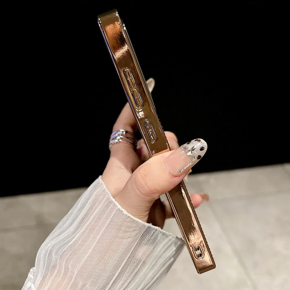 YPM5LuxursShiny Glitter Rheinstone plateado TPU funda de teléfono magnética para Samsung Galaxy S24 S23 S25 Ultra Back cubierta dura anticaída