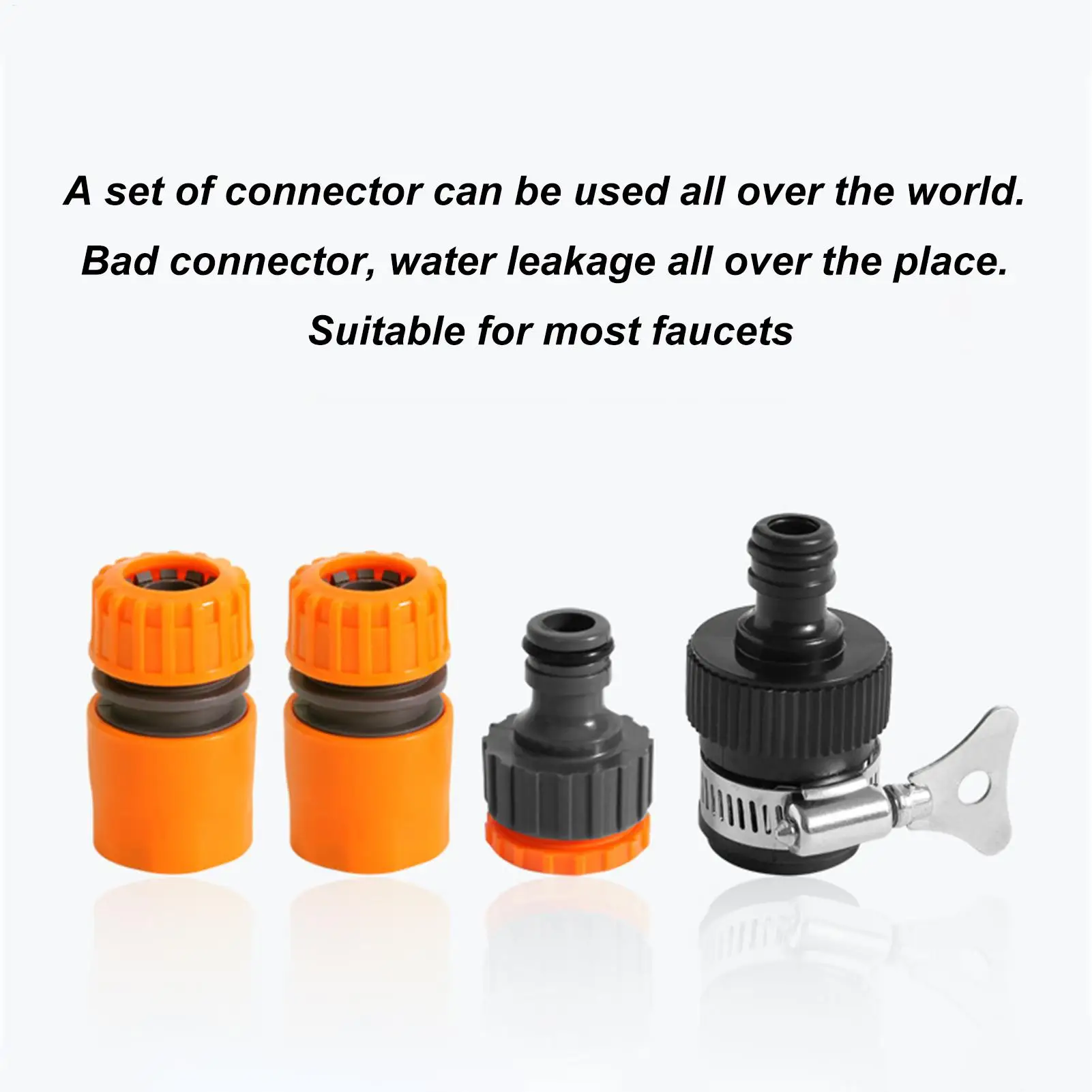 Dysza do węża ogrodowego, narzędzie do podlewania wysokociśnieniowego z 8 regulowanymi wzorami natrysku, dysza do mycia samochodu, do ogrodu, trawnika, na podwórko, na zewnątrz.