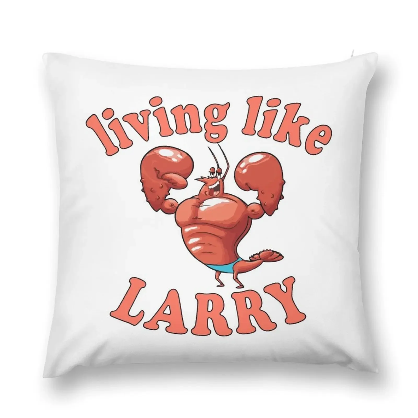 

living like larry Throw Pillow Pillow Cases christmas ornaments 2025 Luxury Cushion Cover Sofas Covers pillow