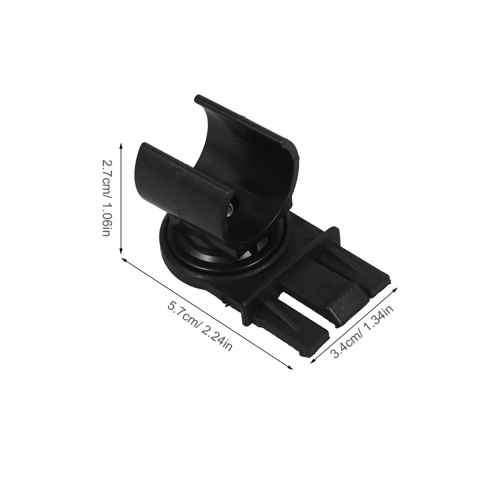 Hard Hat Light Mount Clip for Headlamp Flashlight Safety Headlight Holder Bracket Multifunctional Easy Attachment Sturdy