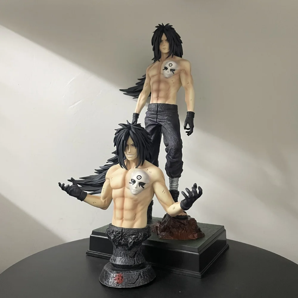 

Anime Naruto Madara Uchiha Karma Fire PVC Action Figure Collectible Model Doll Toy 32CM