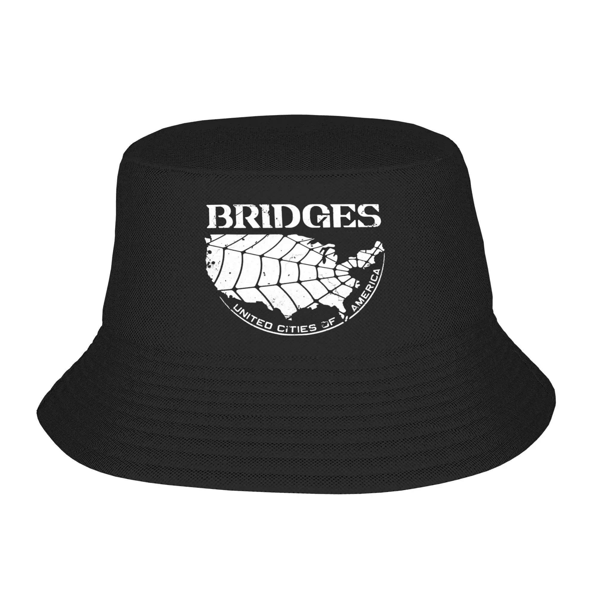 

Bridges Aged Death Stranding Play Games With Science And Strategy Bucket Hat Fisherman Caps Beach Sun Hats For Unisex Casual Cap