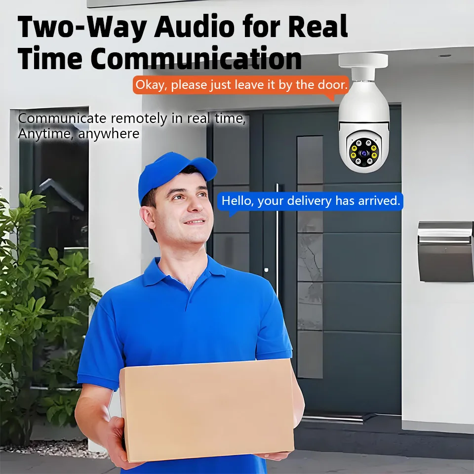 واي فاي HD كاميرا مراقبة واي فاي كاميرات عدسة خارجية تتبع السيارات الصوت والفيديو كاميرا مراقبة أمنية لاسلكية PTZ #6