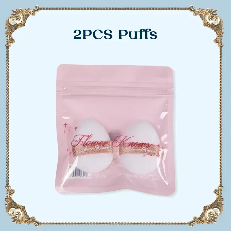 Bloem Kent Mini Vinger Poeder Puff Make-Up Poeder Puff Losse Super Zachte Vingerkussen Poederdaas