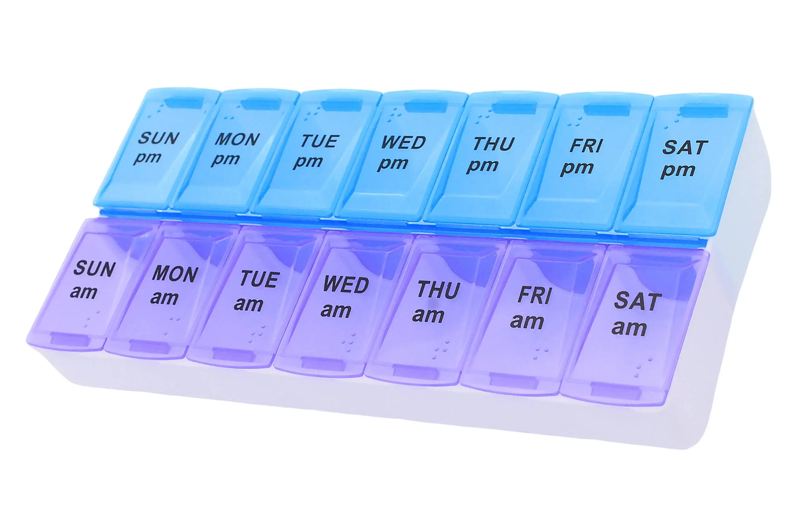 7-Day 14-Grid Pill … - image