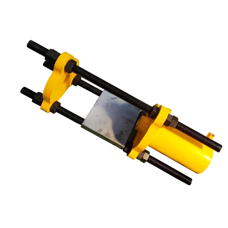 Portable YJ50-B type track pin disassembler excavator chain link machine 120 tons electric hydraulic repair tool