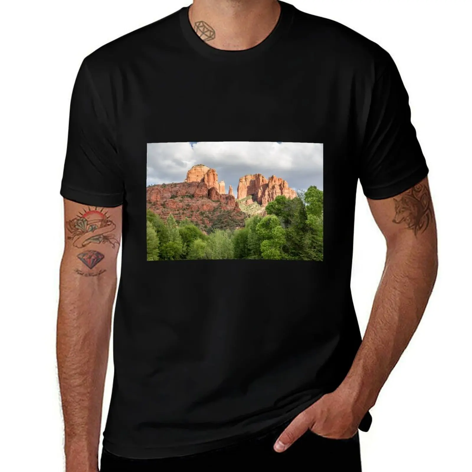 Cathedral Rock 6 T-Shirt Summer Holiday T-Shirt