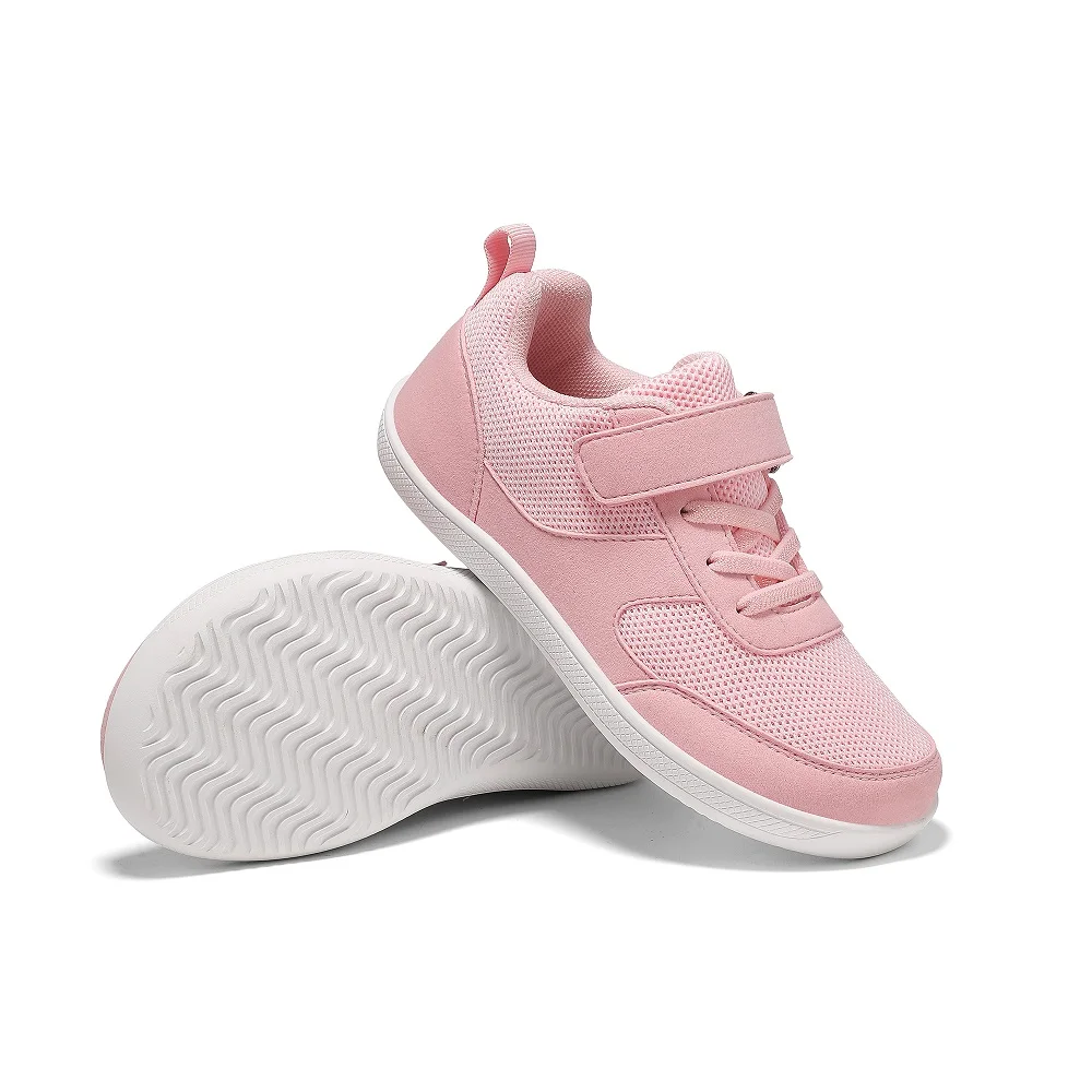 Zapatillas de deporte para niños y niñas, zapatos para caminar con correa ajustable, zapatos transpirables para correr, zapatos de tenis ligeros para exteriores