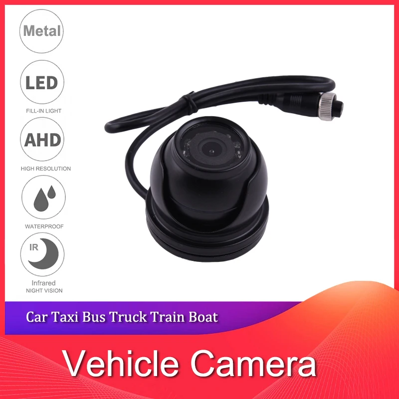 

AHD 1080P Car Security Waterproof IP68 Night Vision Vehicle Bus Indoor Dome Camera