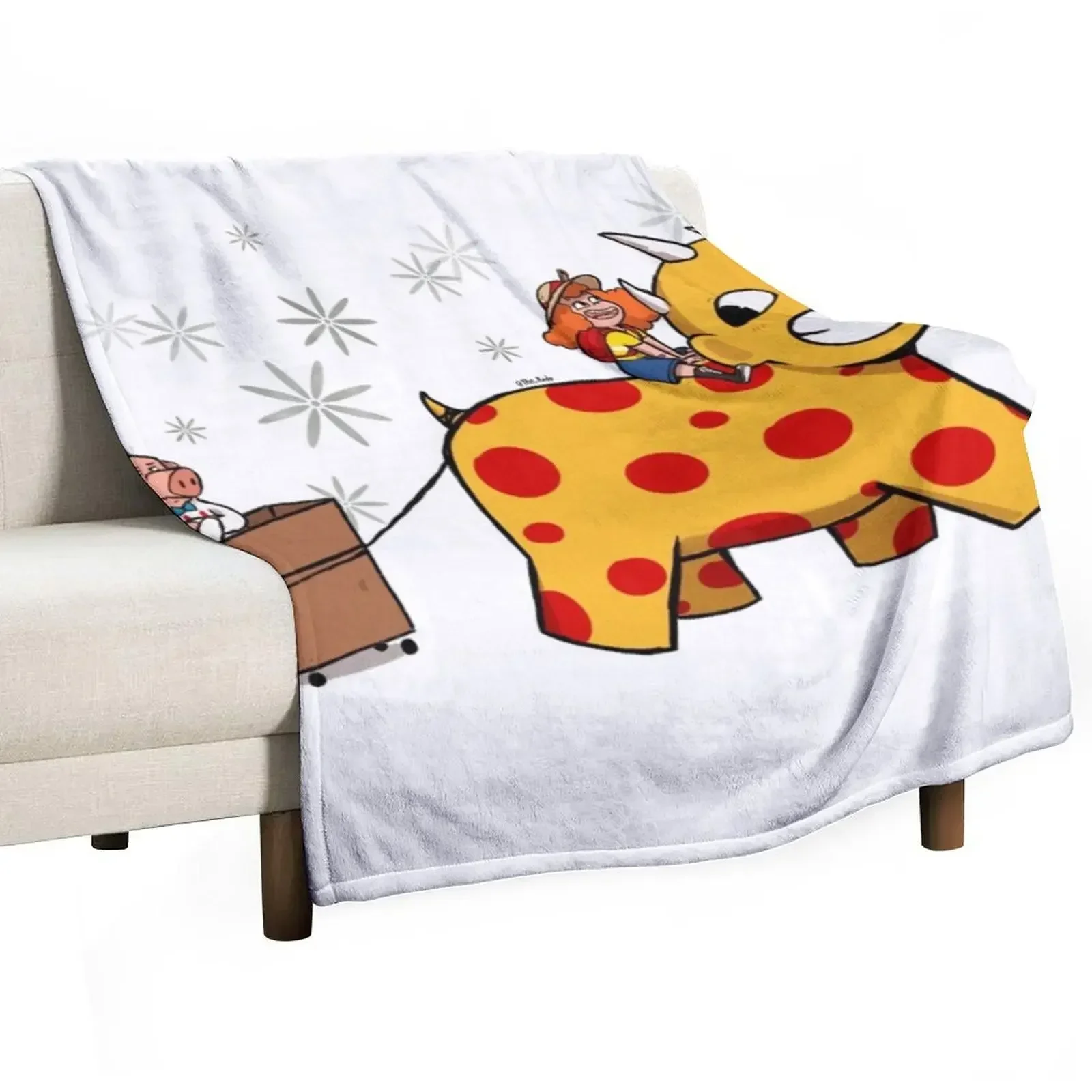Maggie and the Beast on the go! Throw Blanket christmas gifts Thin Heavy Baby For Decorative Sofa halloween Blankets