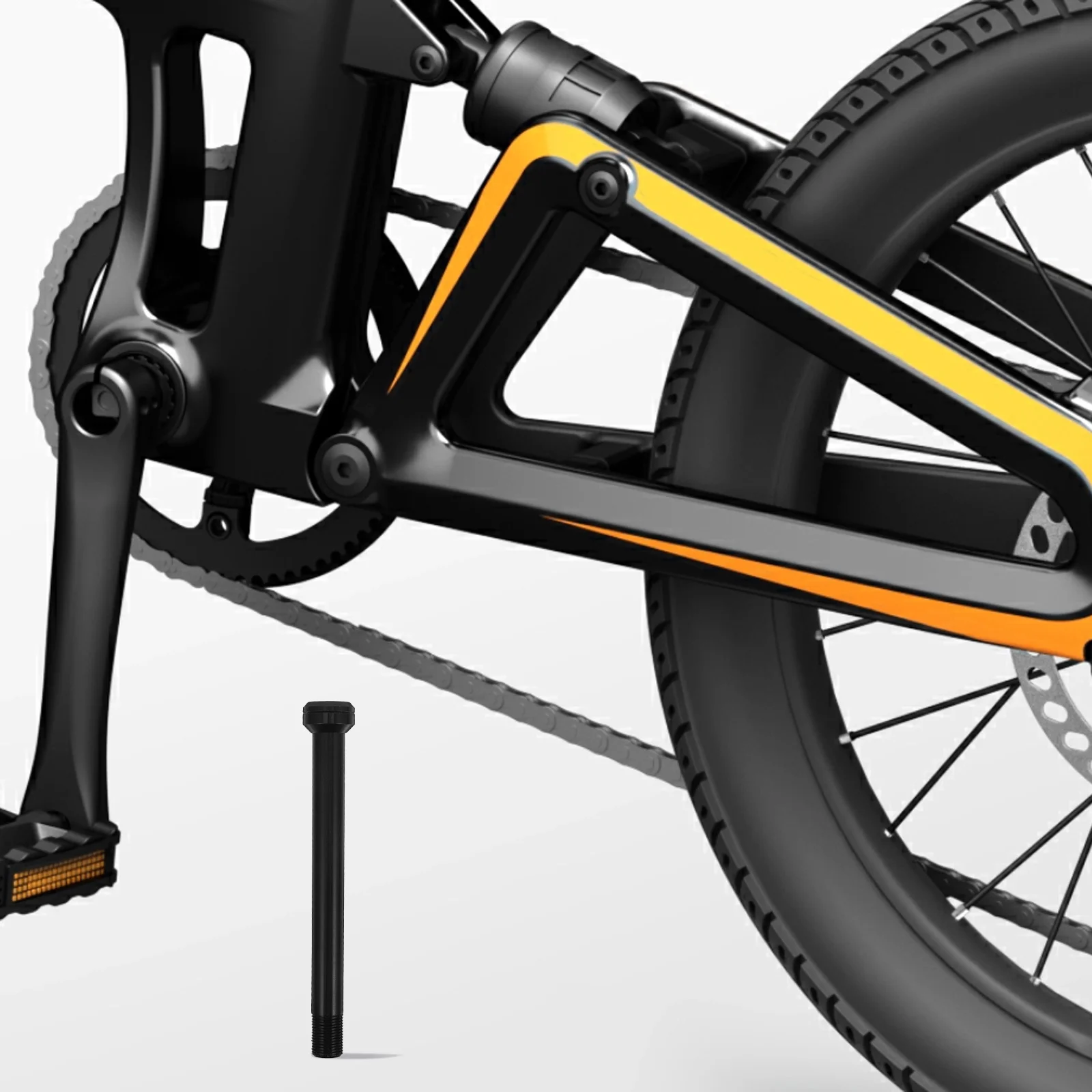 

Thru Axle Bike Front Fork Aluminium Alloy Replacement Tube Shaft Boost for Mountain Road Cycling Bicycle Supply