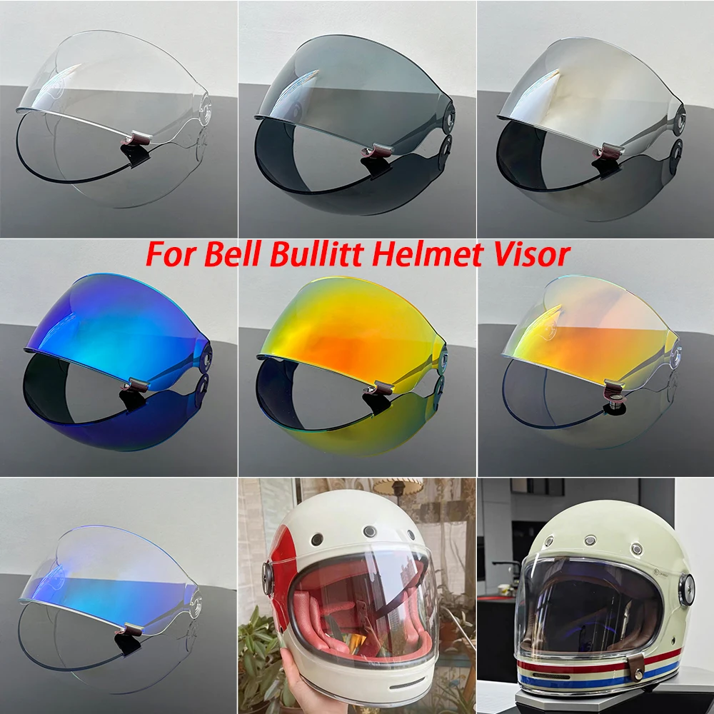 

Motorcycle Helmet Anti-UV PC Visor Lens For Bell Bullitt Helmet Visor Lens