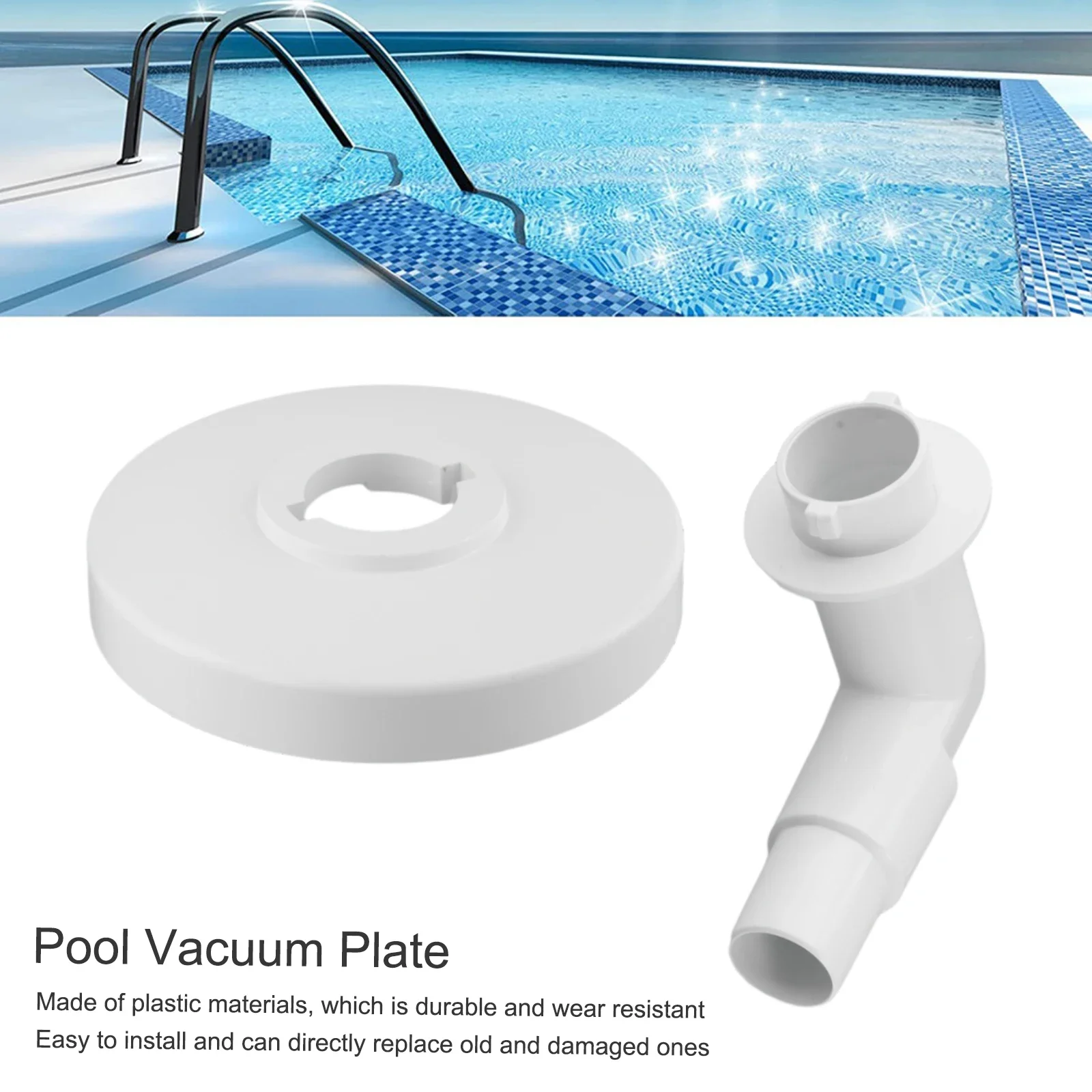 

Ground Pool Adapter Plate Above Ground Adapter Plate For Hayward Plastic Pool Skim SP1092 Baskets。Skimmer Systems