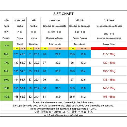 Imagen 2 del producto Camiseta de talla grande 9XL/10XL/11XL para hombre, camiseta de secado rápido para hombre, cuello redondo, talla grande, manga corta, camiseta de gran tamaño