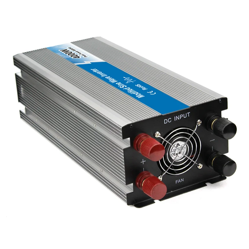 4000W 48V to 100v/110v/120v modified sine wave inverter 24V dc to 220V ac 4000 watt power inverter