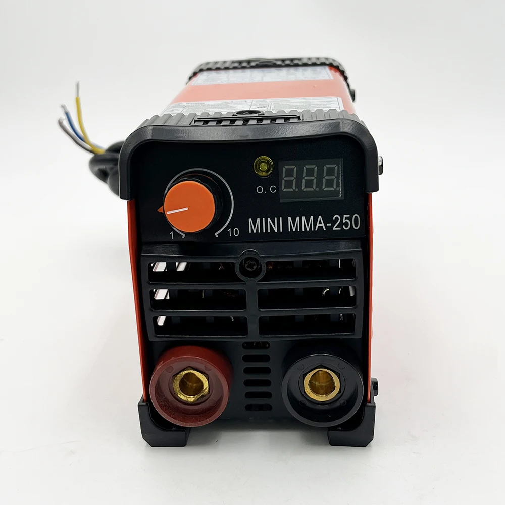 Portátil doméstico compacto MMA soldador, mini ARC máquina de solda, vara soldador, inversor, 120A, 180-250V, compacto