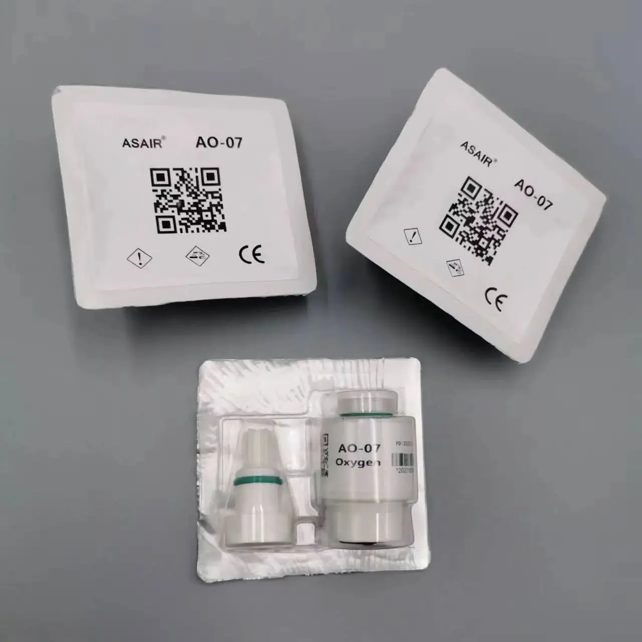 Medical ventilator anesthesia machine accessories consumables AO-07 oxygen sensor compatible with MOX-3 Oxygen battery