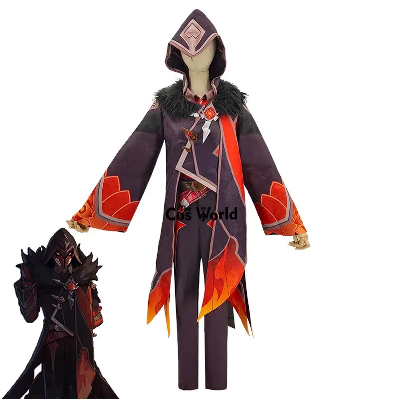 Fatui Agents Fatui Enemy Униформа Наряд Игры Косплей Костюмы