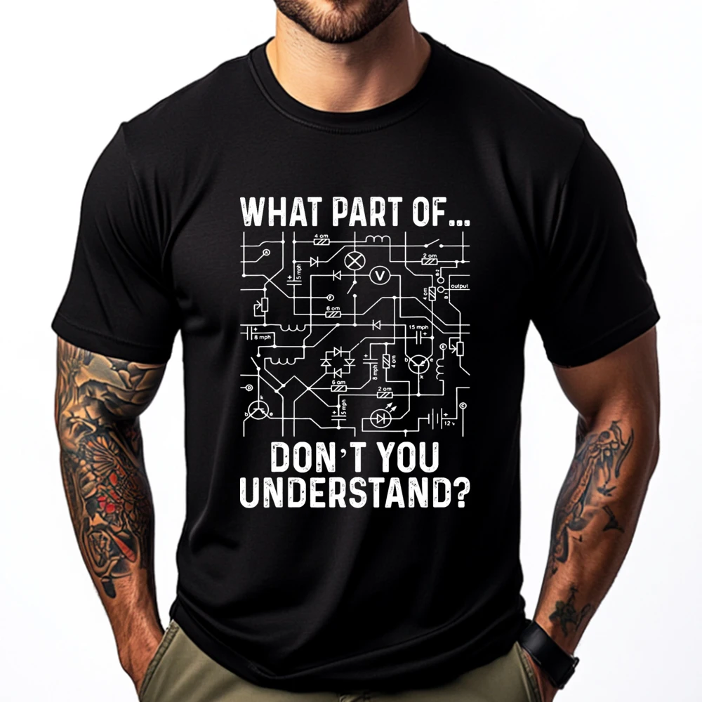 Electrical Engineering Electrical Engineer Men Black Shirt Tees Men's Shirt Shirts Tee Luxury T-Shirt Tshirts Illustration