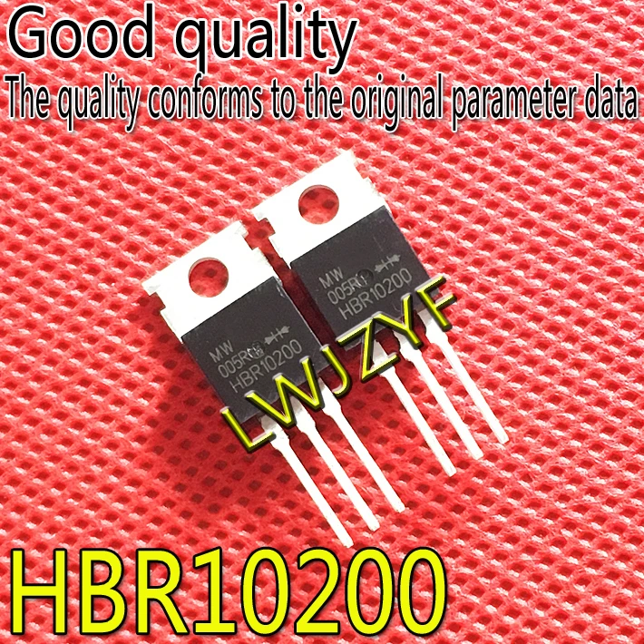 (10Pieces) New  HBR10200 10A 200V TO-220 MOSFET Fast shipping