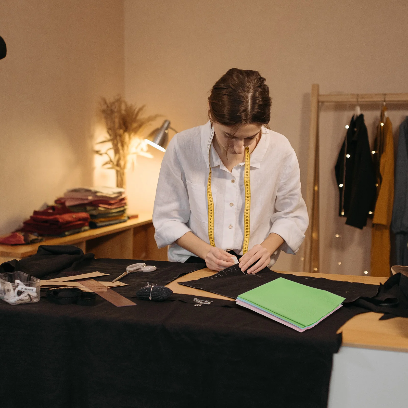 

4 Pcs Embroidery Fabric Cotton Linen Cloth for Sewing DIY Needlework Beginner Cross Stitch Lightweight Wedding Party Home Decor