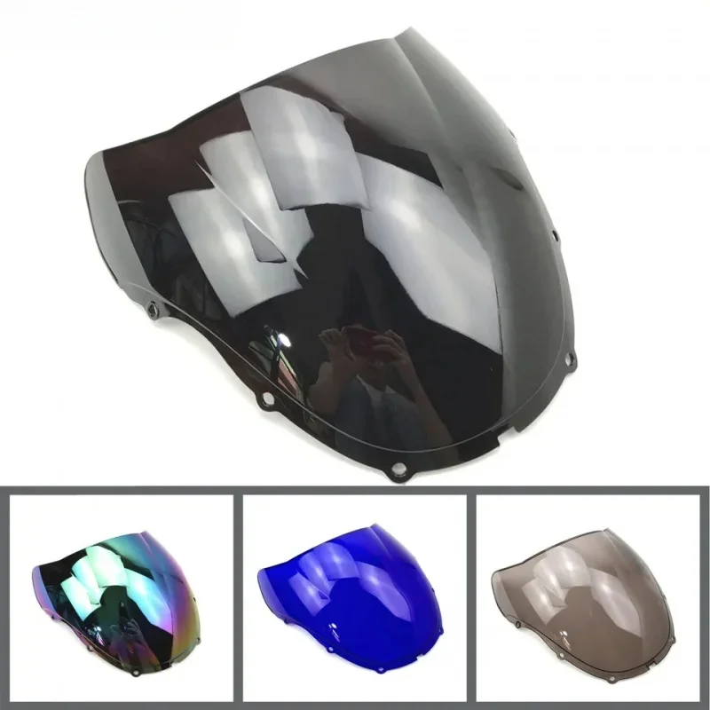 For Honda CBR 600 F4 1999 2000 99 00 Cbr 600 F4 CBR600 Cbr600 CBR600RR RR Rr Black Windshield WindScreen Double Bubble