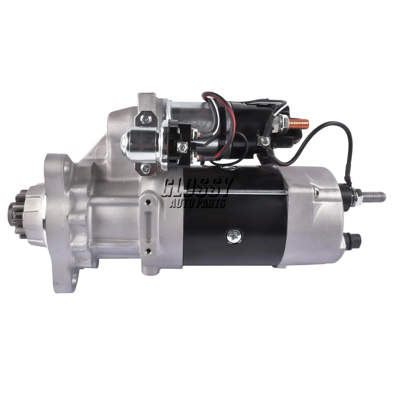 AP03 New 39MT Starter 82000308 Rotatable for HD Trucks Ford Freightliner IHC Kenworth Mack Peterbilt Sterling Volvo