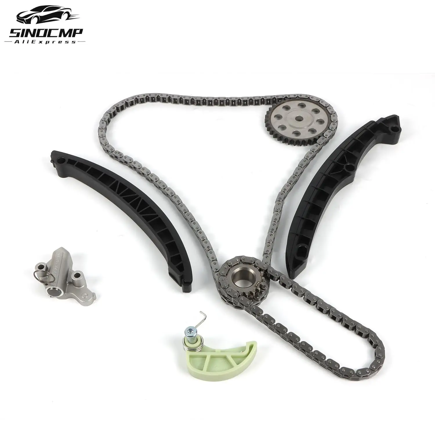 

03C109507AD 8Pcs Timing Chain Kit 03C115230C 03C109469K 03C109509P For VW Jetta Tiguan Audi Seat Skoda Fabia EA111 1.4TSI Engine
