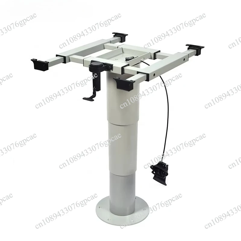 With Four-Way Translation Table Frame For Boat Marine Trailer Caravan Table Leg Aluminum Pneumatic Lifting Desk Leg