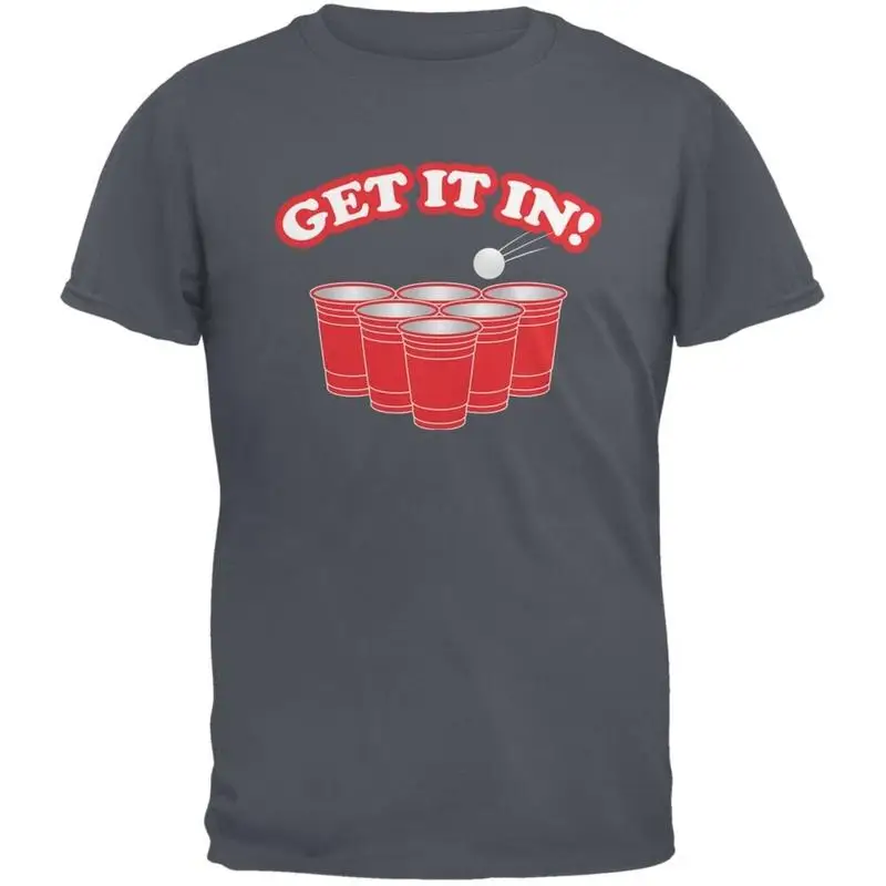 

Футболка для взрослых Get It In Charcoal Grey